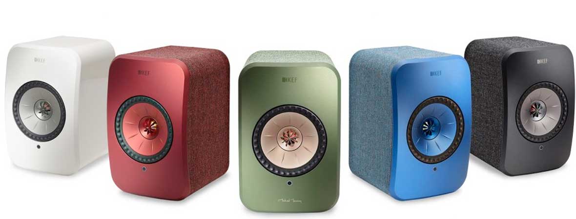 KEF LSX värivaihtoehdot KEF LSX värivaihtoehdot