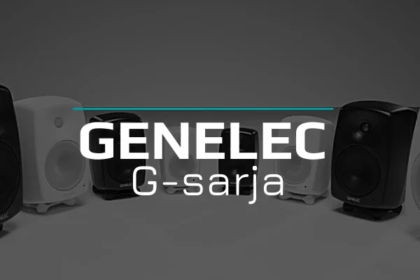 Genelec G-sarjan kaiuttimet – G One, G Two, G Three, G Four ja G Five