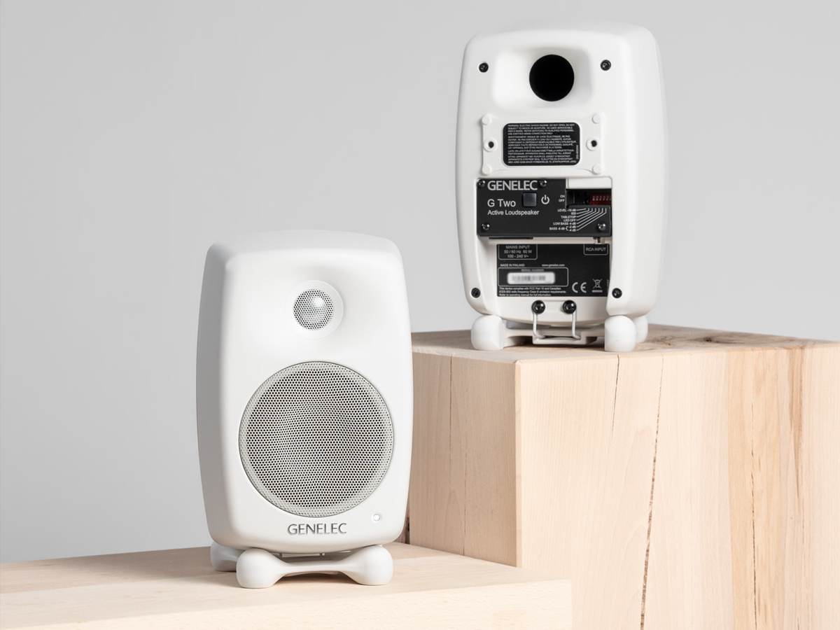 Genelec G Two valkoinen pari