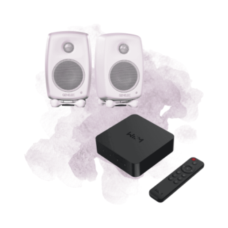 Genelec G One + WiiM Pro Plus kampanjapaketti