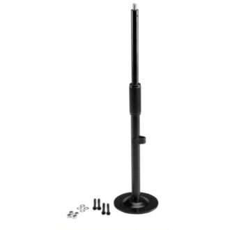 Genelec 8000-425 musta pöytäteline teleskooppijalalla