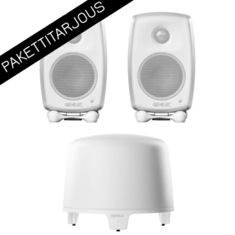 Genelec G One + Genelec F One 2.1 kaiutinpaketti