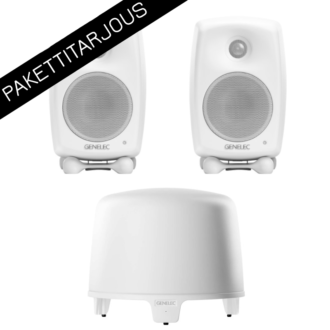 Genelec G Two + Genelec F One 2.1 kaiutinpaketti