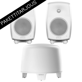 Genelec G Three + Genelec F Two 2.1 kaiutinpaketti