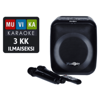MadBoy TOTAL S karaokelaite langattomilla mikrofoneilla