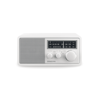 Sangean WR-11BT+ pöytäradio, limited edition (valkoinen)