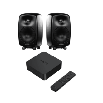 Genelec G Three + WiiM Pro Plus striimipaketti