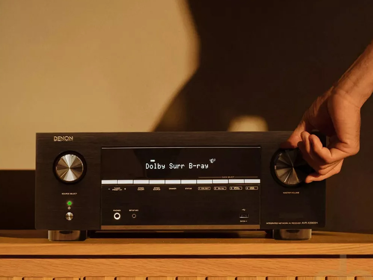 Denon X3900H Dirac Live huonekorjaus