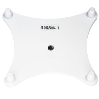 Genelec lattiajalustan adapteri XX4X tai G Four -mallin Iso-Podille (8040-438W + 8040-408)