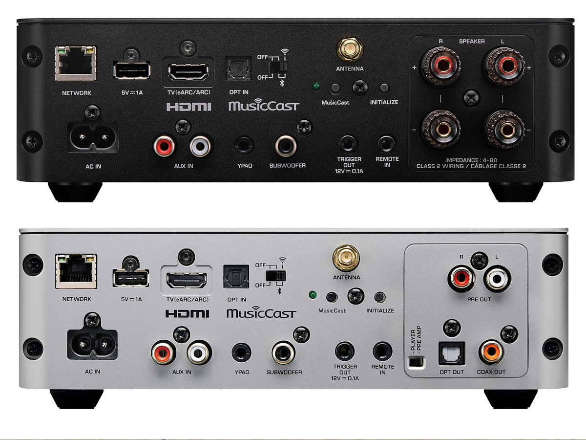 Yamaha WXC-70A ja wxc70 takapaneeli