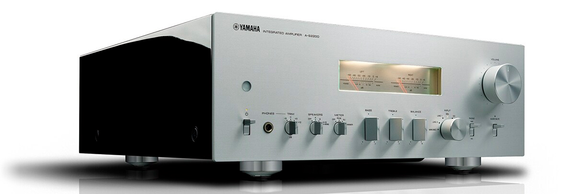 Yamahan stereovahvistin hopea