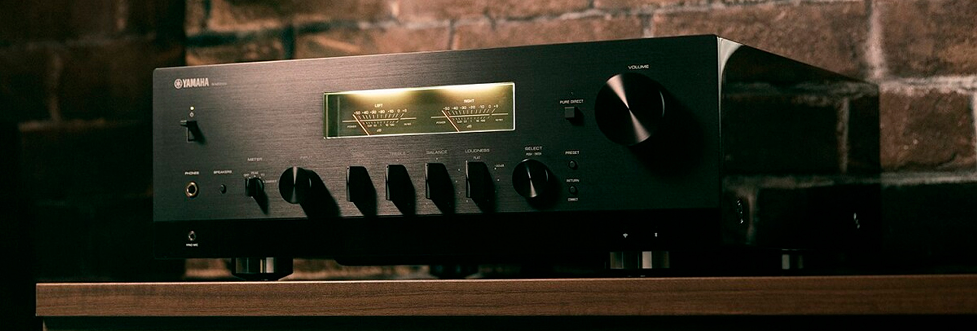 yamahan stereovahvistin tasolla