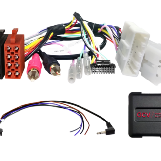 ACV 42xct010-0 rattiohjain-adapteri Citroen/Peugeot/Toyota 10Pin/28Pin Multilead AUX lose