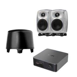 Genelec G Two + Genelec F One + WiiM Ultra paketti