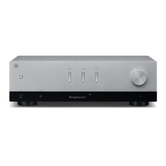 Yamaha R200A stereovahvistin hopea edestä