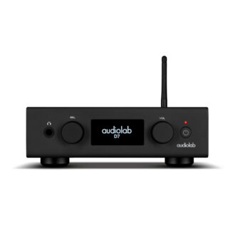 Audiolab D7 mustana edestä